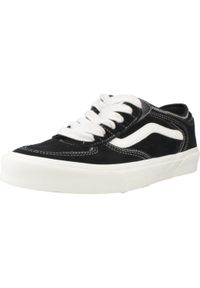 Vans - Buty VANS VN0009QJBPT1 Czarny. Kolor: czarny. Materiał: skóra, tkanina #1