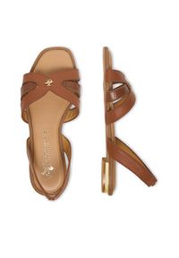 Beverly Hills Polo Club Sandały EO-R26SS09145-01 Brązowy. Kolor: brązowy. Materiał: skóra #9