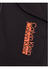Calvin Klein Bluza Logo K10K112204 Czarny Regular Fit. Kolor: czarny. Materiał: bawełna #5
