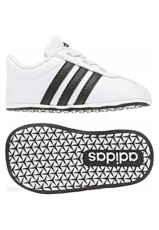 Buty sportowe dla niemowlaka Adidas VL Court 2.0. Kolor: biały