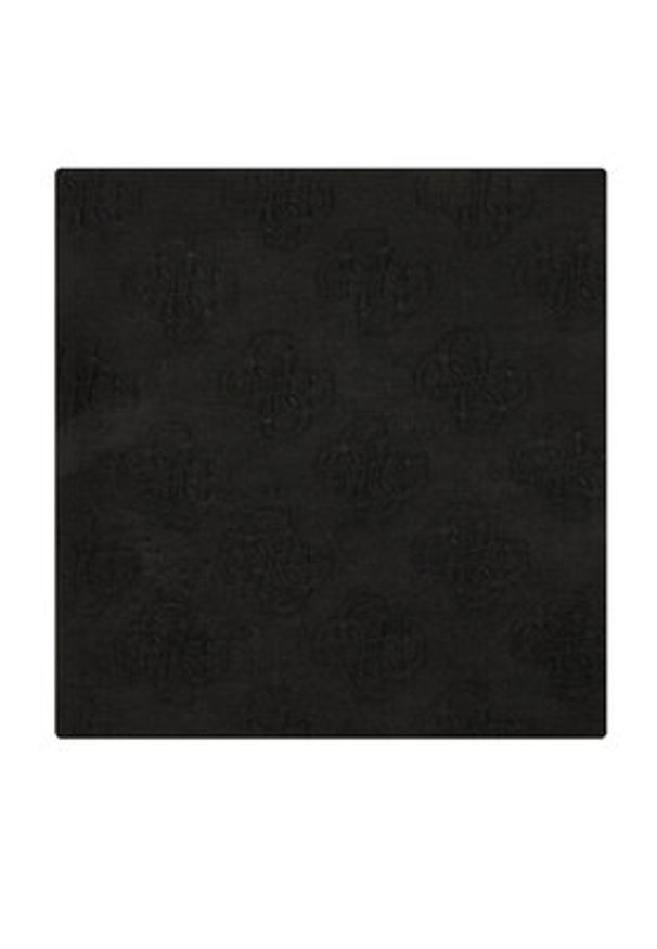 Guess Szalik AM9532 POL03 Czarny. Kolor: czarny. Materiał: poliester, materiał