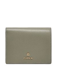 Furla Mały Portfel Damski Camelia WP00304 ARE000 3573S Zielony. Kolor: zielony. Materiał: skóra