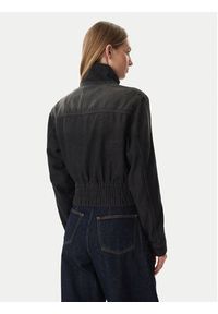 Adidas - adidas Kurtka jeansowa KD3918 Czarny Regular Fit. Kolor: czarny. Materiał: bawełna #5