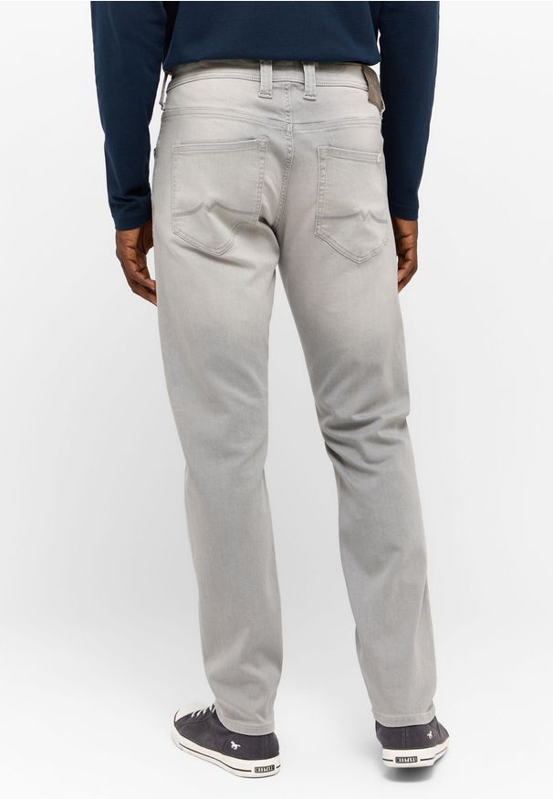 Mustang - Męskie Spodnie Jeansowe MUSTANG Oregon Slim K Denim Grey 1015545 4500 202