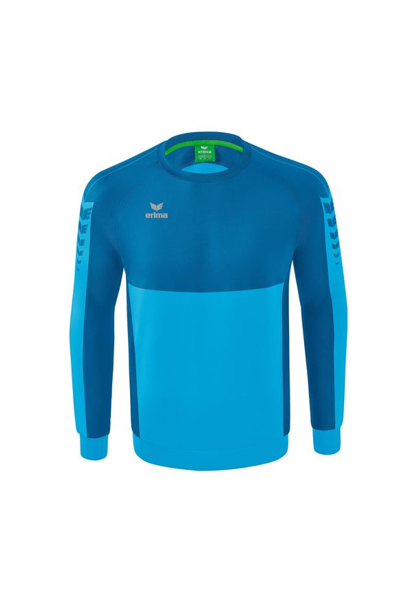 ERIMA - Bluza dziecięca Erima Six Wings. Kolor: wielokolorowy, niebieski, zielony. Materiał: materiał. Sport: piłka ręczna