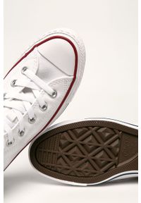 Converse - Trampki. Nosek buta: okrągły. Zapięcie: sznurówki. Kolor: biały. Materiał: syntetyk, materiał, guma. Szerokość cholewki: normalna. Obcas: na obcasie. Wysokość obcasa: niski #3