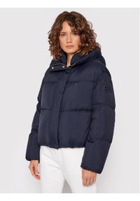 TOMMY HILFIGER - Tommy Hilfiger Kurtka puchowa WW0WW29933 Granatowy Loose Fit. Kolor: niebieski. Materiał: syntetyk, puch #1