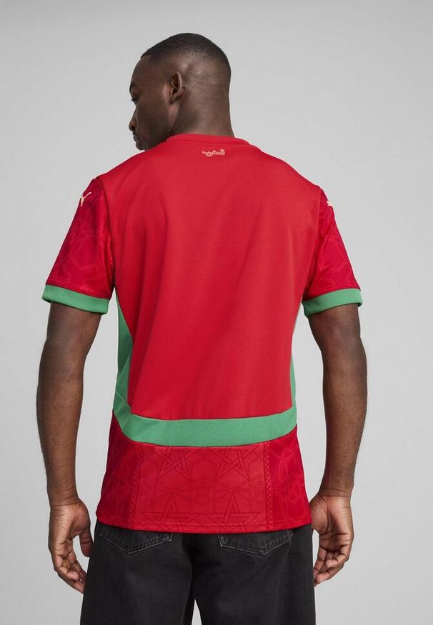 Puma - Koszulka domowa Maroc CAN 2025. Kolor: czerwony, zielony, wielokolorowy