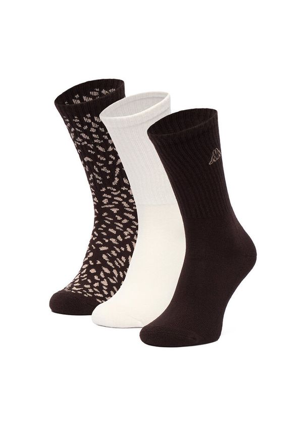 Skarpety długie Kappa. Wzór: kolorowy