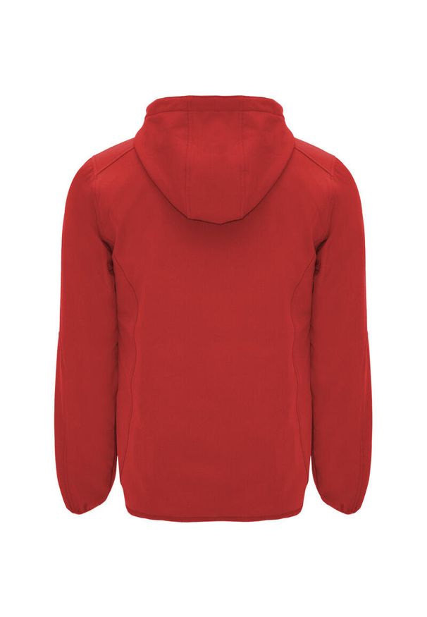 ROLY - Kurtka Soft Shell Dla Dorosłych Unisex Siberia. Kolor: czerwony. Sport: turystyka piesza