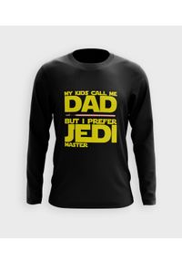 MegaKoszulki - Koszulka męska z dł. rękawem Jedi dad. Materiał: bawełna #1