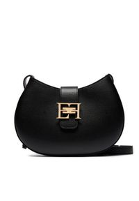 Elisabetta Franchi Torebka BS-41F-41E2-V550 Czarny. Kolor: czarny. Materiał: skórzane
