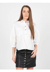 Pinko Koszula "Accattivare" | 1V10M2 Y7N5 | Accattivare | Kobieta | Biały. Kolor: biały. Materiał: bawełna. Długość rękawa: długi rękaw. Długość: długie #3