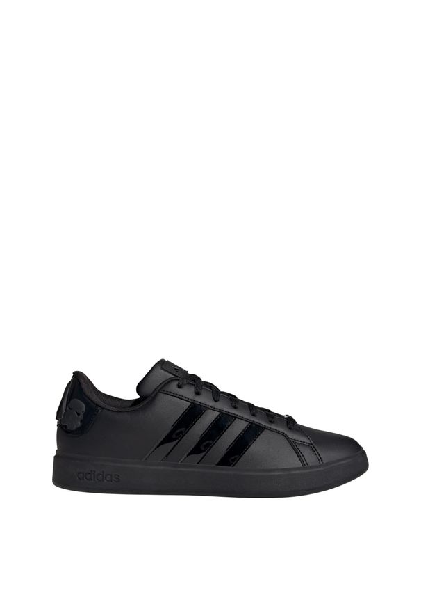 Buty Adidas Star Wars Grand Court. Kolor: czarny. Materiał: materiał. Wzór: motyw z bajki