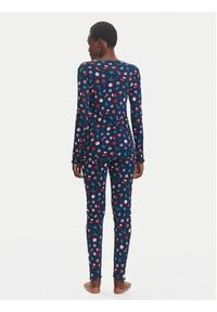 United Colors of Benetton - United Colors Of Benetton Piżama 3SUP3P03N Granatowy Regular Fit. Kolor: niebieski. Materiał: bawełna #3