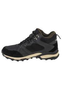 Buty do chodzenia męskie O'Neill Stratton Mid. Zapięcie: sznurówki. Kolor: czarny. Materiał: guma, syntetyk, zamsz, materiał, tkanina. Szerokość cholewki: normalna. Sport: turystyka piesza