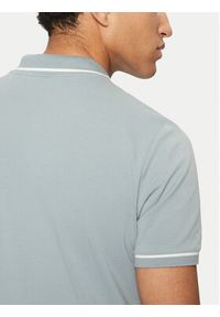 Calvin Klein Jeans Polo J30J315603 Niebieski Slim Fit. Typ kołnierza: polo. Kolor: niebieski. Materiał: bawełna #5
