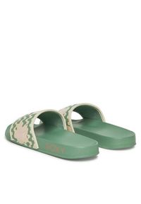 Roxy Klapki ARJL100909 Zielony. Kolor: zielony. Materiał: skóra #5