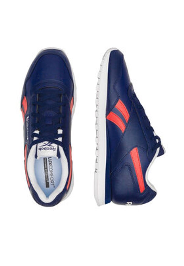 Reebok Sneakersy GLIDE 100221946 Granatowy. Kolor: niebieski. Materiał: skóra, syntetyk