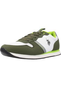 U.S. Polo Assn - Tenisówki U.s. Polo Assn Model Nobil009m Kolor Zielony. Kolor: zielony. Materiał: tkanina
