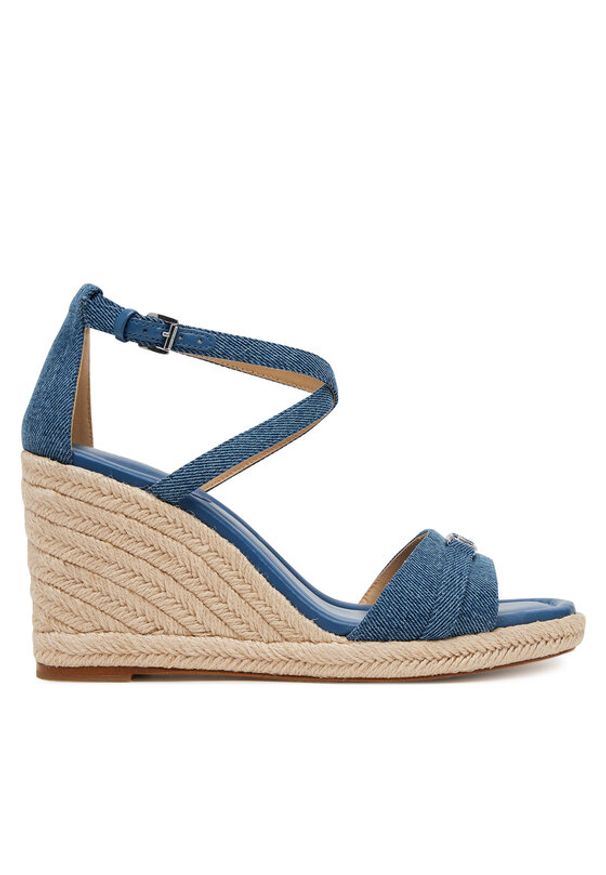 MICHAEL Michael Kors Espadryle Mandy 40S5MAMS2D Niebieski. Kolor: niebieski. Materiał: materiał