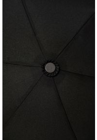 MOSCHINO - Moschino - Parasol. Kolor: czarny. Materiał: syntetyk, materiał. Wzór: gładki #4
