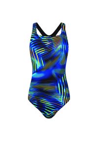 Strój pływacki jednoczęściowy damski Speedo Printed Medalist. Kolor: wielokolorowy