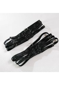 Intica - Komplet bielizny z ozdobnymi regulowanymi paskami na romantyczne wieczory Shoshana. Kolor: wielokolorowy. Materiał: materiał. Wzór: paski #8