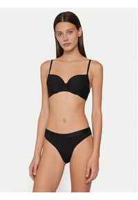 TOMMY HILFIGER - Tommy Hilfiger Stringi UW0UW06260 Czarny. Kolor: czarny #4