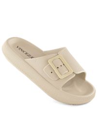 Klapki Vinceza. Materiał: materiał. Sezon: lato #1