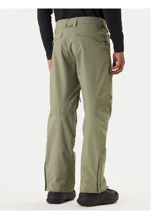 Quiksilver Spodnie snowboardowe Utility EQYTP03220 Zielony Modern Fit. Kolor: zielony. Materiał: syntetyk. Sport: snowboard