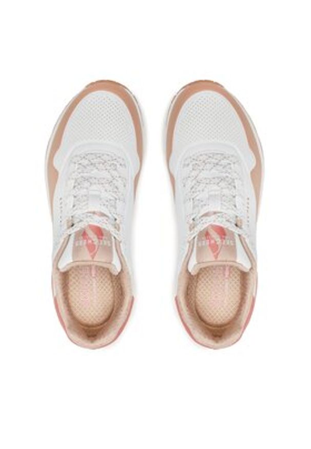 skechers - Skechers Sneakersy 177121/WTAN Biały. Kolor: biały. Materiał: skóra