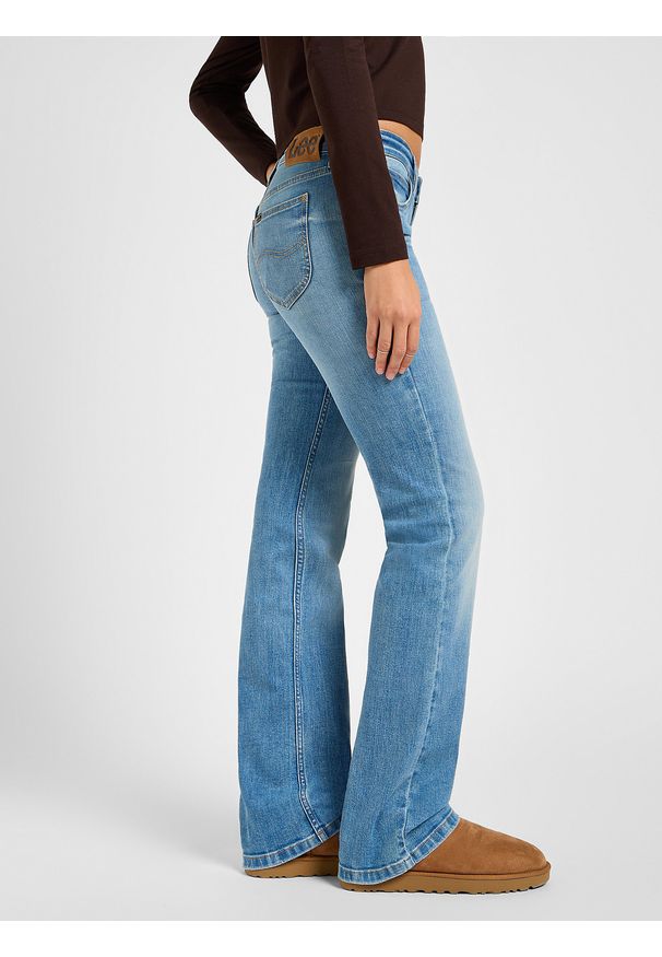 Lee - LEE DAMSKIE SPODNIE JEANSOWE LEE JESSICA RISING SIGN 112355540