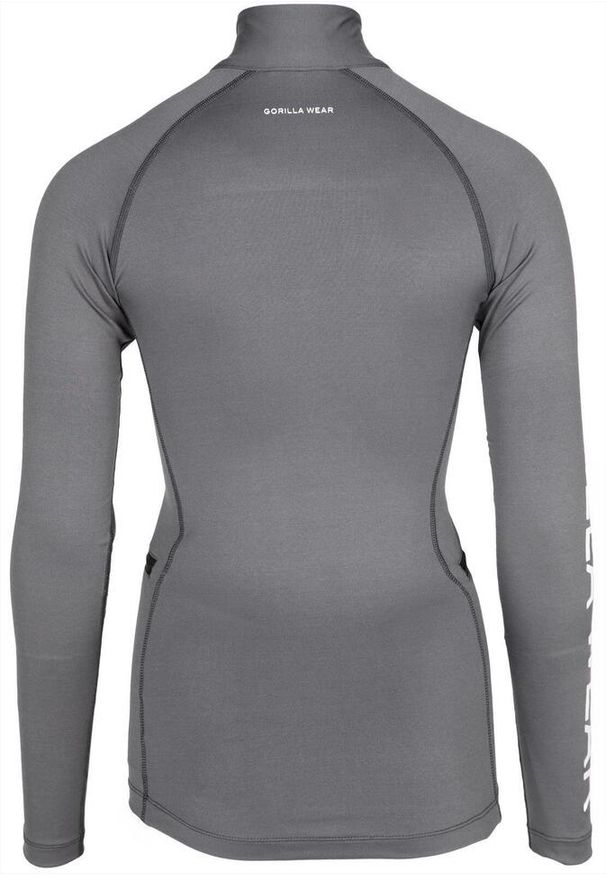 GORILLA WEAR - Peyton Długi rękaw - Szary. Kolor: szary. Długość rękawa: długi rękaw. Długość: długie. Sport: fitness