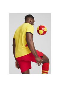 Puma - Męska koszulka domowa RC Lens 24/25 PUMA Pelé Yellow Red. Kolor: żółty, czerwony, wielokolorowy