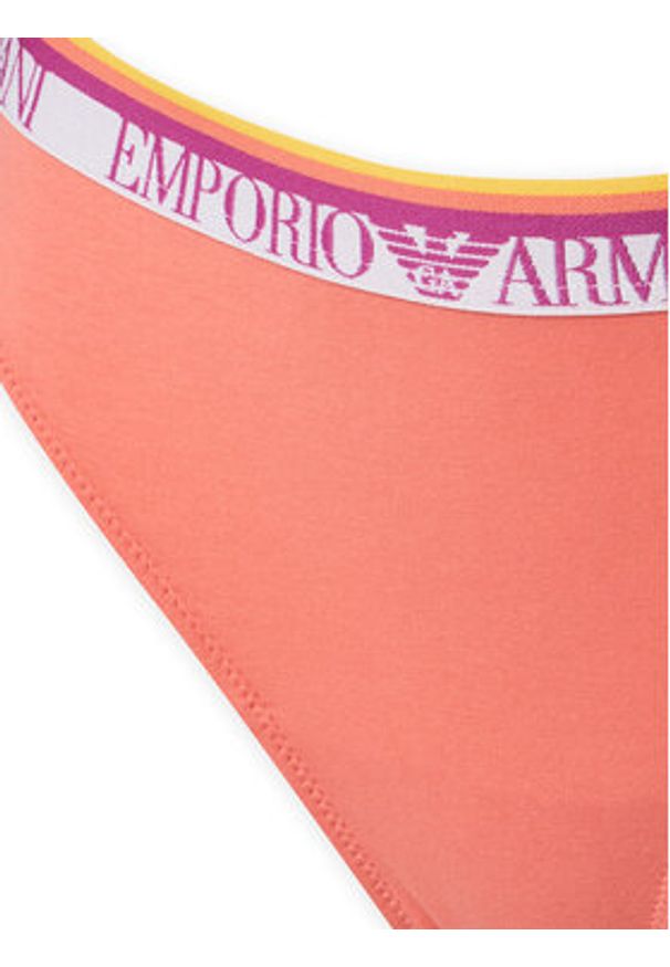 Emporio Armani Underwear Komplet fig brazylijskich EW000404 AF10883 M4008 Różowy. Kolor: różowy. Materiał: bawełna