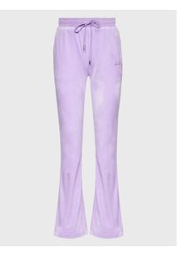 Von Dutch Spodnie dresowe Elya 6 203 025 Fioletowy Regular Fit. Kolor: fioletowy. Materiał: bawełna, dresówka