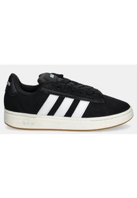 Adidas - Buty ADIDAS GRAND COURT ALPHA 0 Czarny. Kolor: czarny. Materiał: tkanina, skóra
