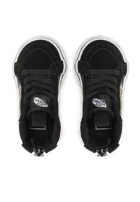 Vans Sneakersy Sk8-Hi Zip VN000XG5MCG1 Czarny. Kolor: czarny. Materiał: zamsz, skóra. Model: Vans SK8