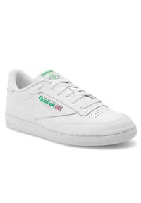 Buty do chodzenia damskie Reebok Club C 85. Zapięcie: sznurówki. Kolor: wielokolorowy. Materiał: materiał, tkanina, skóra. Szerokość cholewki: normalna. Model: Reebok Club. Sport: turystyka piesza