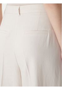 Marella Spodnie palazzo Slogan2 2615131311 Écru Wide Leg. Materiał: syntetyk #3