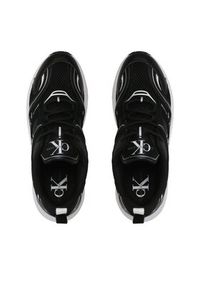 Calvin Klein Jeans Sneakersy Retro Tennis Su-Mesh YM0YM00589 Czarny. Kolor: czarny. Materiał: materiał #2