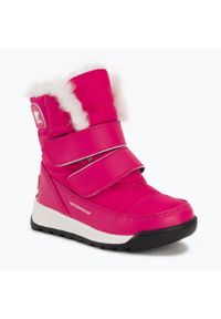 sorel - Śniegowce dziecięce Sorel Whitney II Strap cactus. Kolor: różowy. Sezon: zima. Sport: turystyka piesza #1