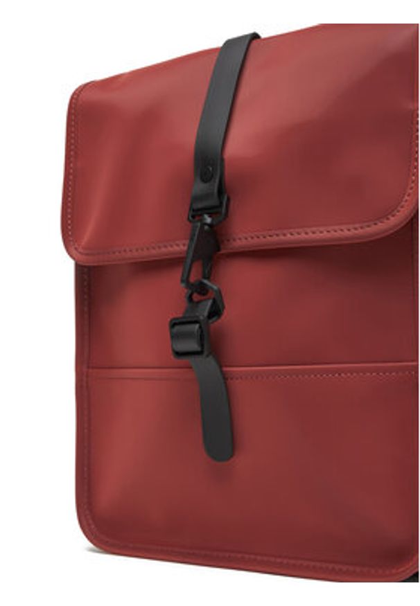 Rains Plecak Backpack Micro W3 13010 Koralowy. Kolor: pomarańczowy. Materiał: materiał