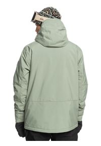 Quiksilver - Kurtka śnieżna dla Mężczyzn MISSION SOLID. Kolor: niebieski. Materiał: poliester. Sezon: zima. Sport: narciarstwo