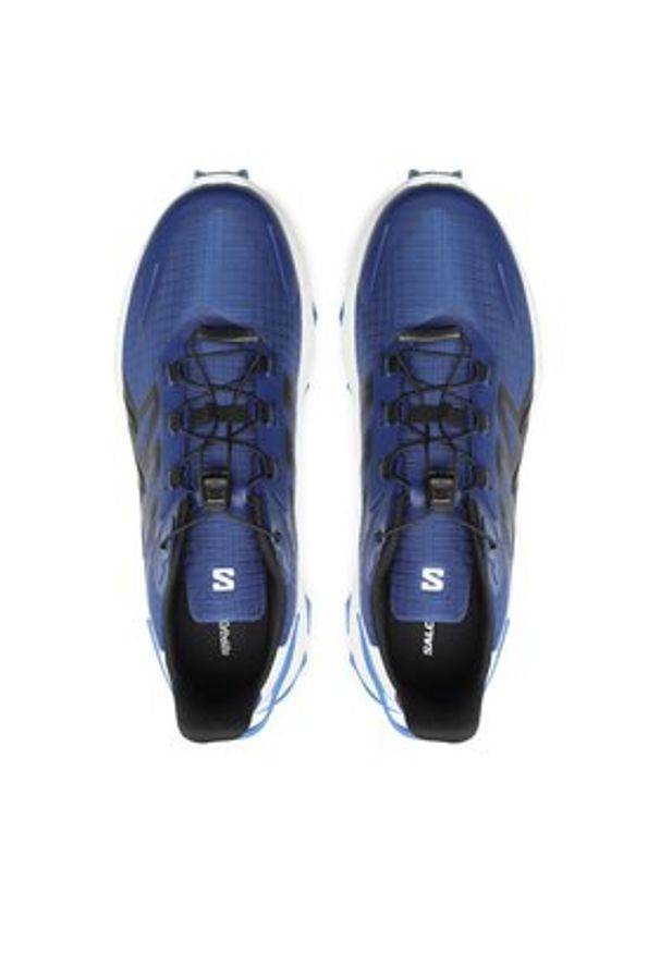 salomon - Salomon Buty do biegania Supercross 4 L47315700 Niebieski. Kolor: niebieski
