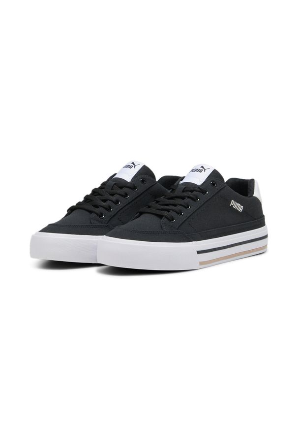 Puma Buty Court Classic Vulc 39502003. Zapięcie: sznurówki. Kolor: biały, wielokolorowy, czarny. Materiał: materiał, syntetyk, tkanina. Szerokość cholewki: normalna. Sport: turystyka piesza