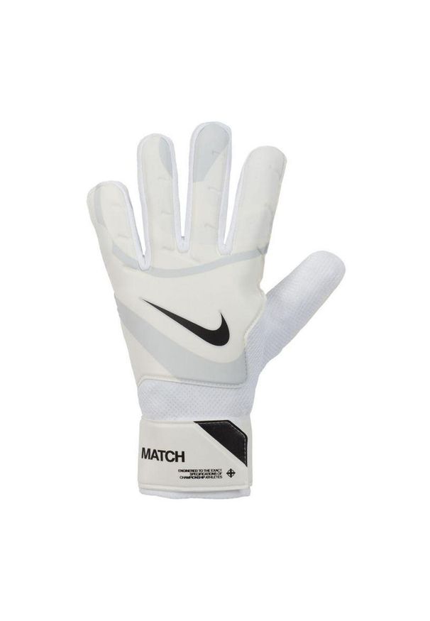 Nike - Rękawice Bramkarskie Dla Dzieci/dzieci. Kolor: biały. Sport: piłka nożna