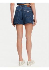 Guess Szorty jeansowe W5GD0S D5O12 Granatowy Regular Fit. Kolor: niebieski. Materiał: bawełna