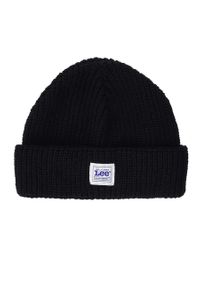 Lee - LEE WORKWEAR BEANIE MĘSKA CZAPKA NA ZIMĘ CIEPŁA BLACK 112342461 #3